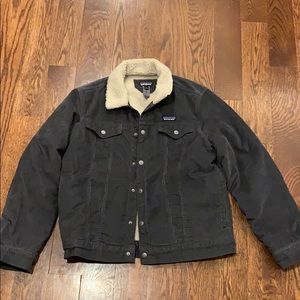 pile lined trucker jacket